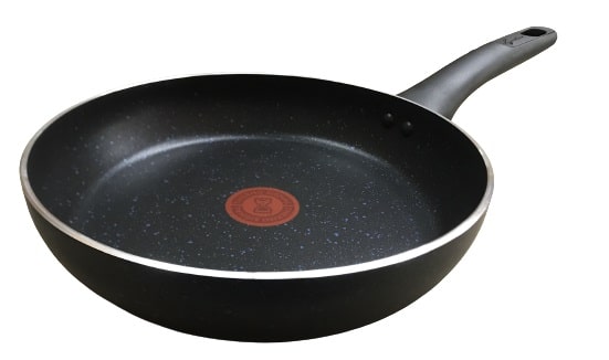 vendita di lagostina performa padella 30 centimetri colore blu con 1 manico lungo rivettato resistente sicuro , fondo in acciaio adatto anche all'induzione , lavabile in lavastoviglie | www.shoppinghome.it