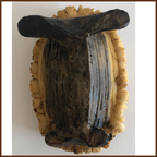 Bambinello con culla preseppe in resina 7 cm Statuina decorazioni natalizie Gesù bambino