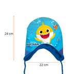 vendita di cappello baby shark peruvano con paraorecchie misure shoppinghome.it