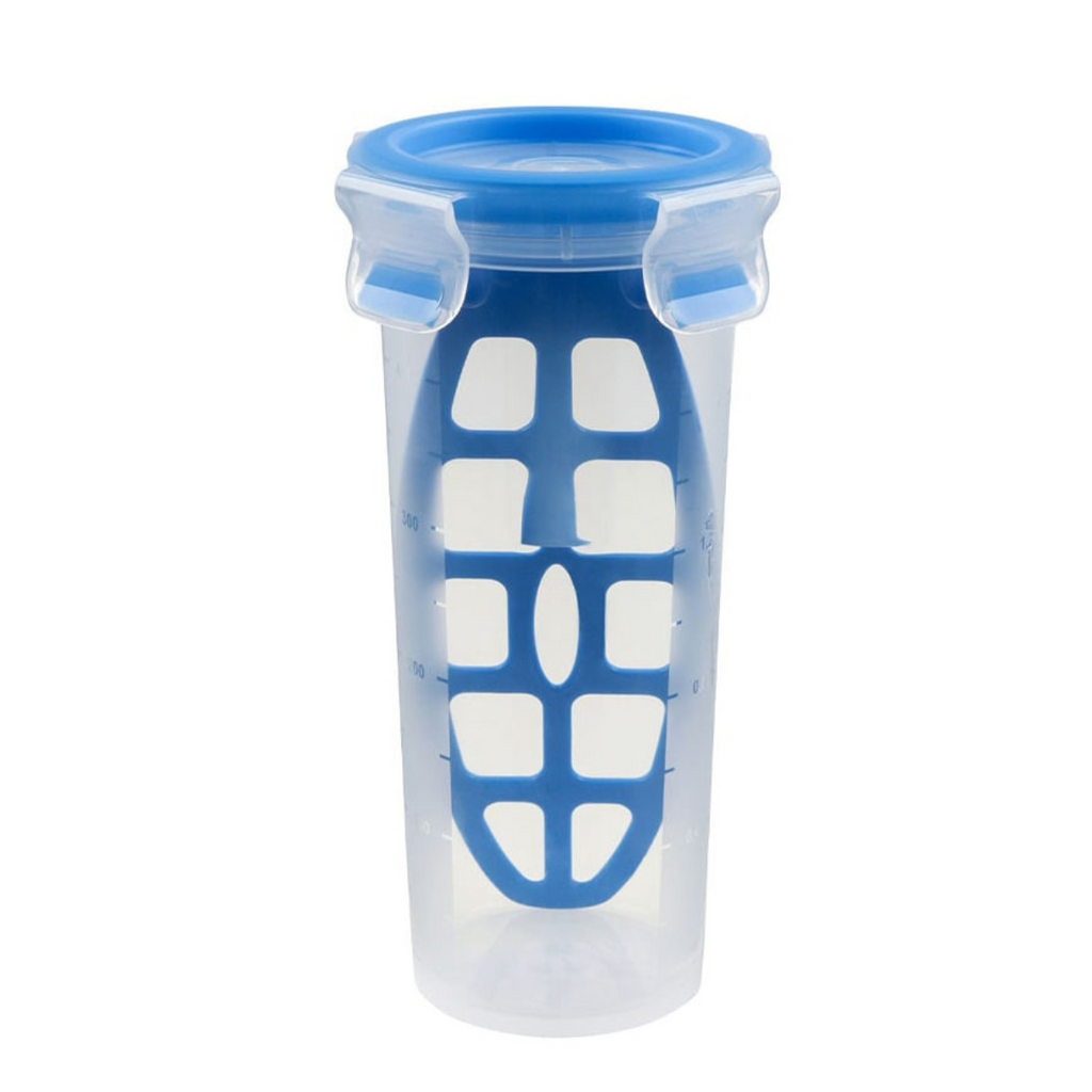 Vendita online di  miscelatore shaker clip e close 500 ml per liquidi e salse fronte shoppinghome.it