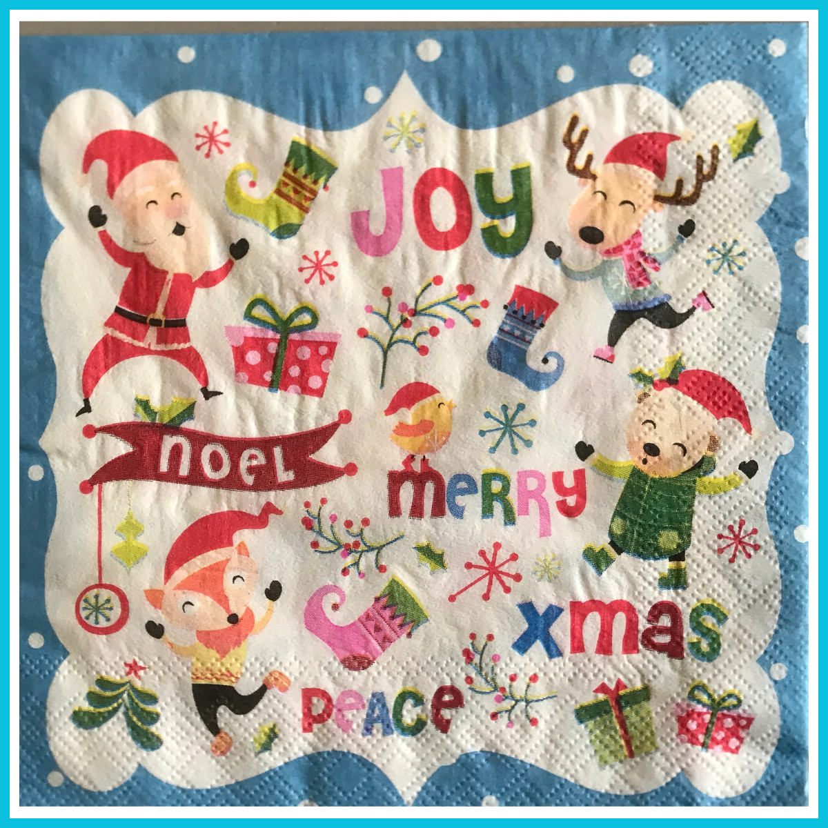 100 Tovaglioli natalizi di carta per la tavola di natale decorazioni casa