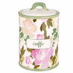 Vendita di barattolo in ceramica porta caffè ermetico tema rose montemaggi online su shoppinghome.it