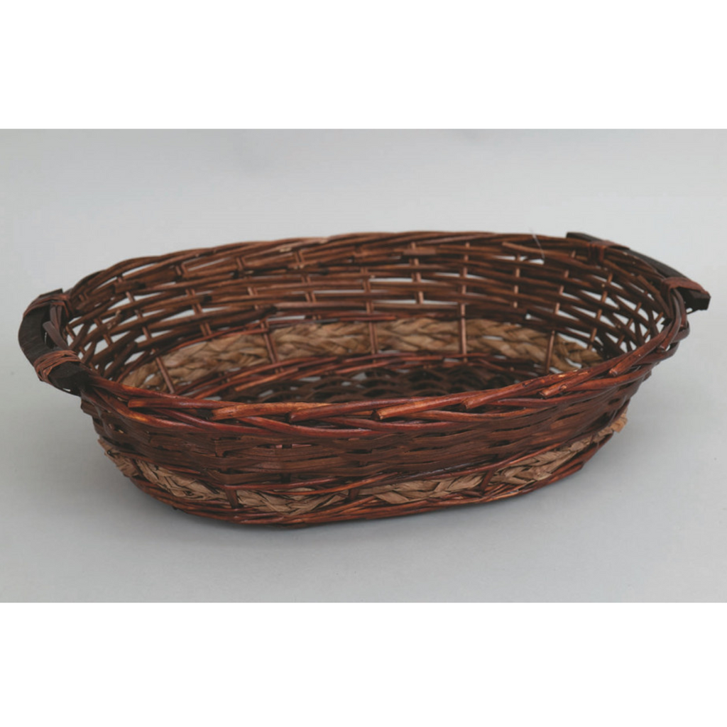 vendita di cesta di vimini marrone con manici online shoppinghome.it