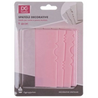 Set da 4 spatole in plastica per decorazione dolci panna e creme attrezzi pasticceria