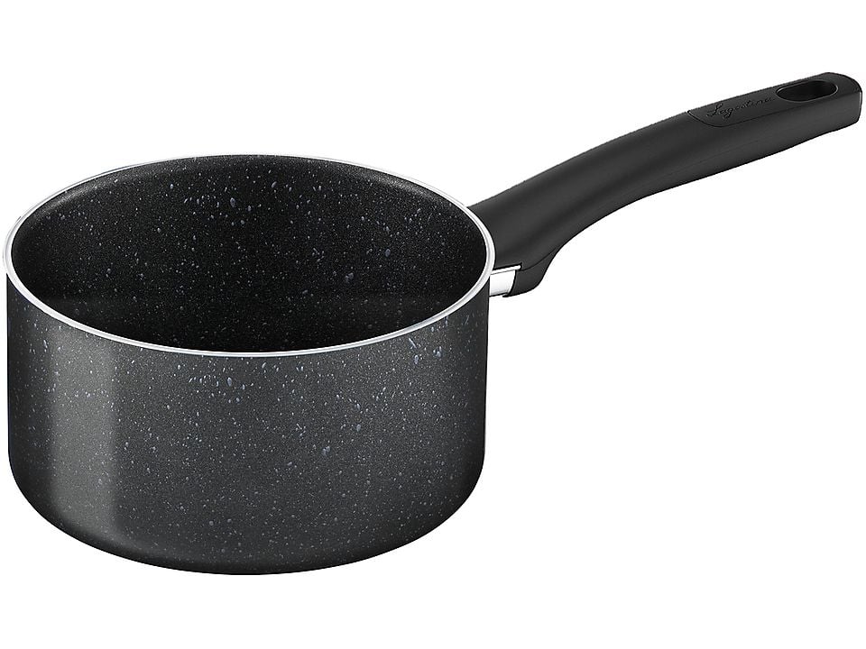 vendita di Lagostina Performa casseruola pentolino bollilatte da 18 centimetri di diametro antiaderente in pietra in alluminio con fondo in acciaio adatta all’induzione , lavabile in lavastoviglie con 1 manico lungo |shoppinghome.it