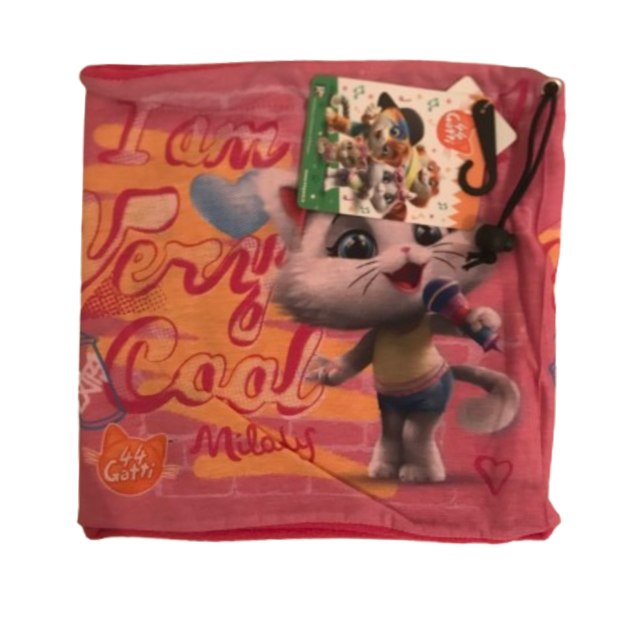 Scaldacollo Invernale da bambina 44 Gatti in pile con elastico regolabile