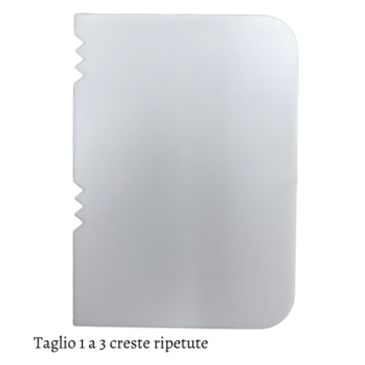 Set da 4 spatole in plastica per decorazione dolci panna e creme attrezzi pasticceria