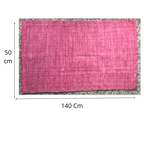 vendita di tappeto multiuso rosa con misure online su shoppinghome.it 