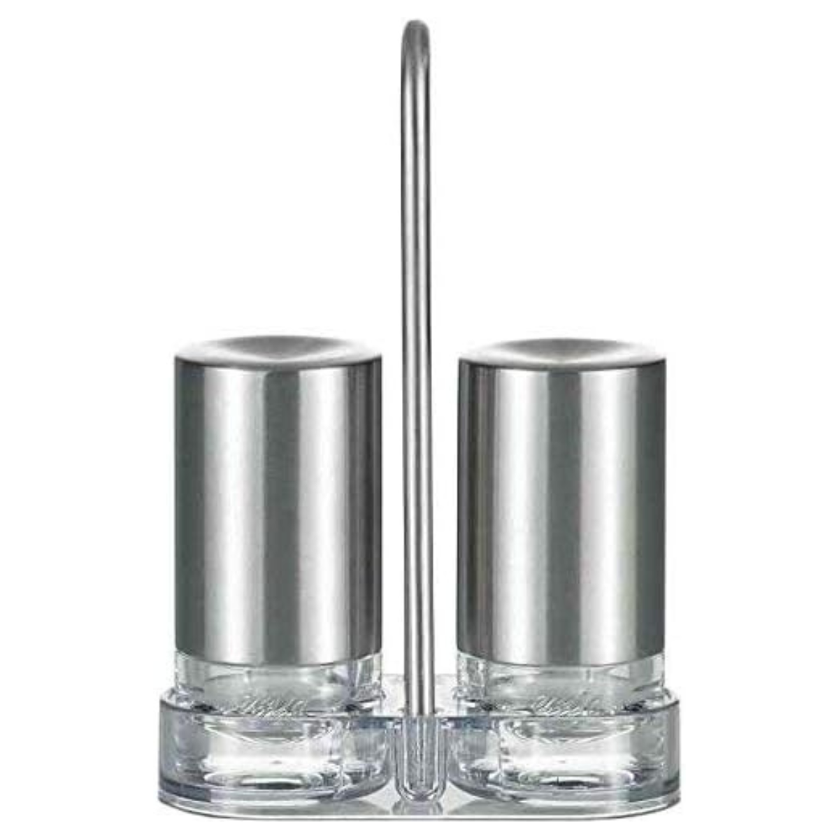 vendita di porta sale e pepe con base emsa prodotto in germania colore argento e trasparente online su shoppinghome.it