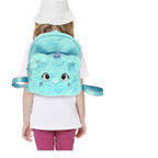 vendita di zaino multiuso azzurro gatto peloso da bambina online su shoppinghome.it 